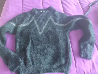 Jersey Naf Naf pelo negro talla S