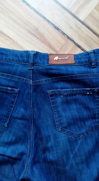 Pantalón vaquero Aninoto azul Talla 42
