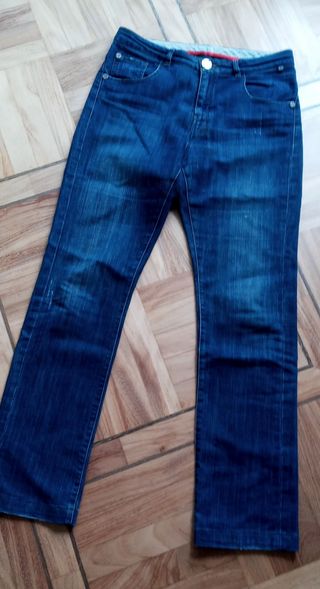Pantalón vaquero Aninoto azul Talla 42
