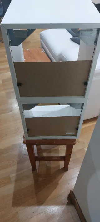 Cajones IKEA blancos