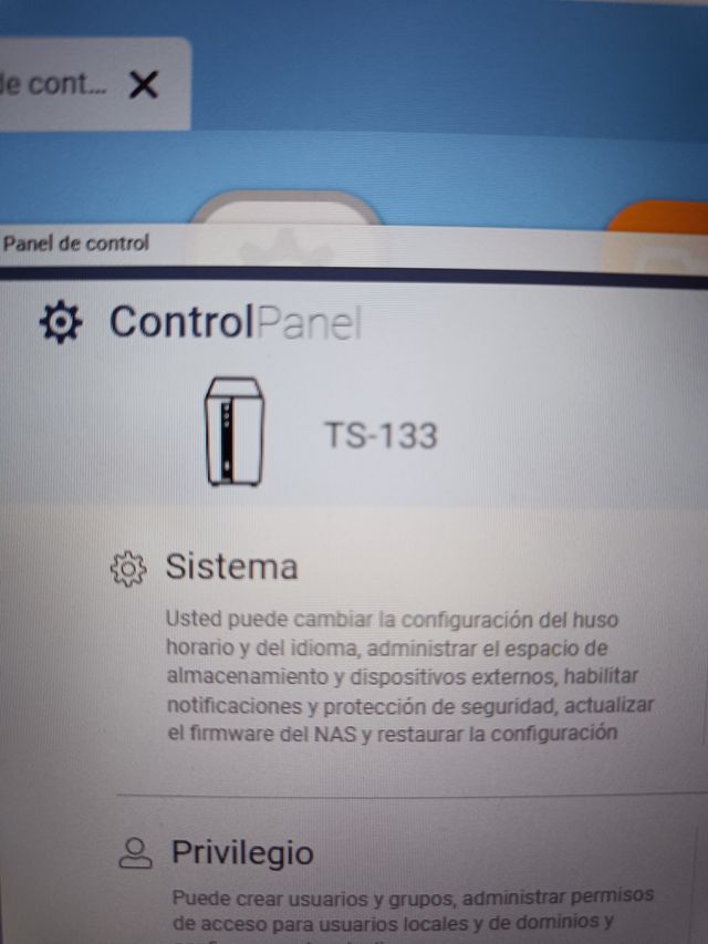 NAS QNAP TS-133 con disco WD 2TB