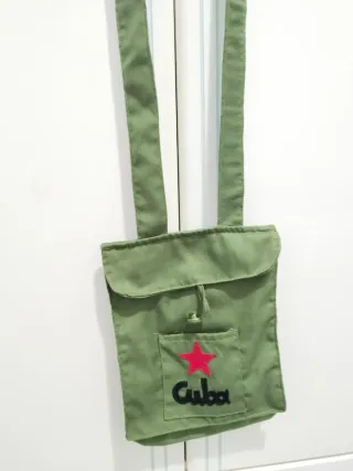 Bandolera Cuba Verde con Estrella Roja