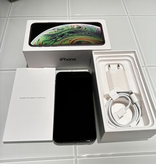iPhone XS 64GB Gris Espacial+cargador nuevo