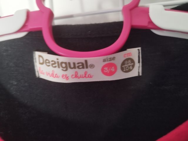 Vestido Desigual niña 5-6 años