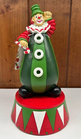Jolly in Poliresina - Statuetta Clown Natale