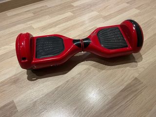 Hoverboard con asiento, manillar nuevo y cargador.
