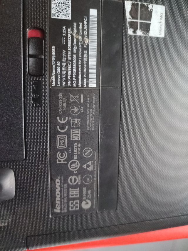 Ordenador Portátil Lenovo Negro