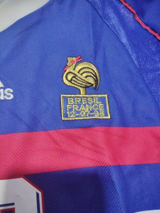 Camiseta Adidas Francia Mundial 98