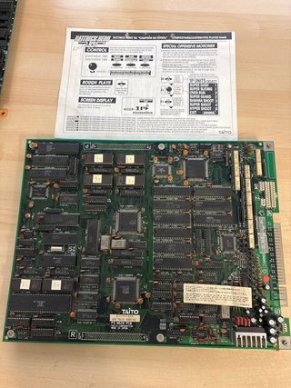 Placa Arcade Taito Hat Trick Hero '93