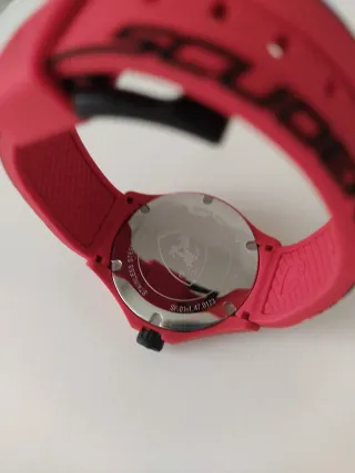 Reloj Ferrari Rojo y Negro