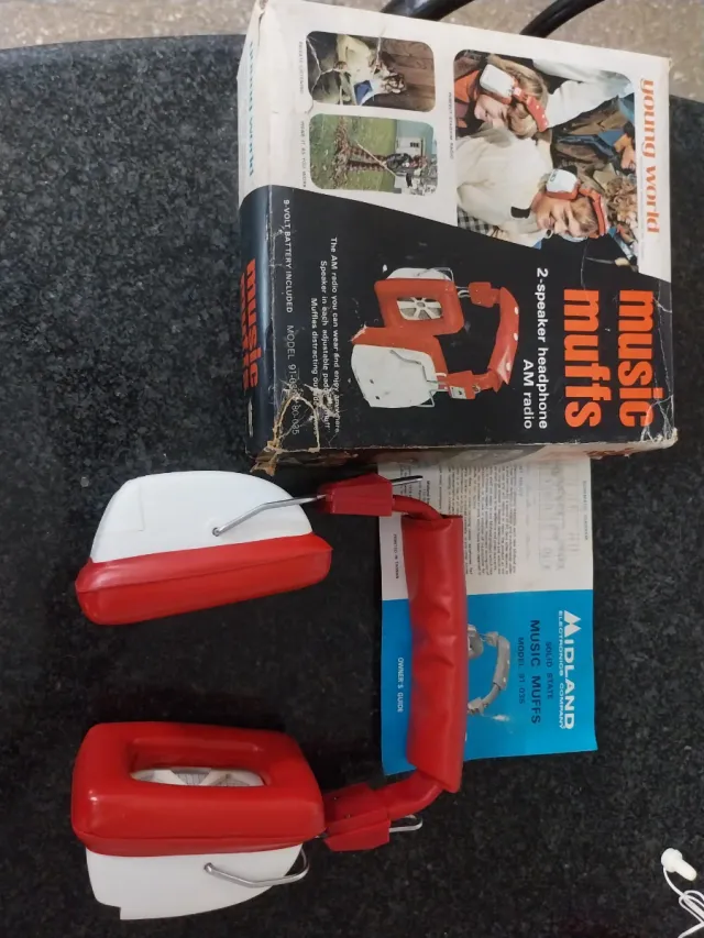 Cuffie radio AM Midland Music Muffs