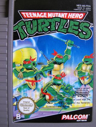 Teenage Mutant Hero Turtles NES (PAL B) TMNT