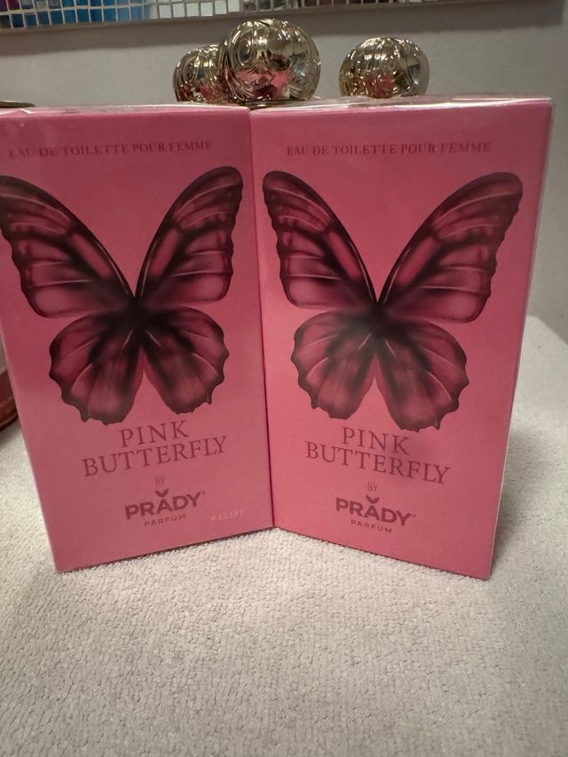 Prady Pink Butterfly Eau de Toilette para Mujer