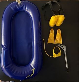 Big Jim canotto e accessori sub