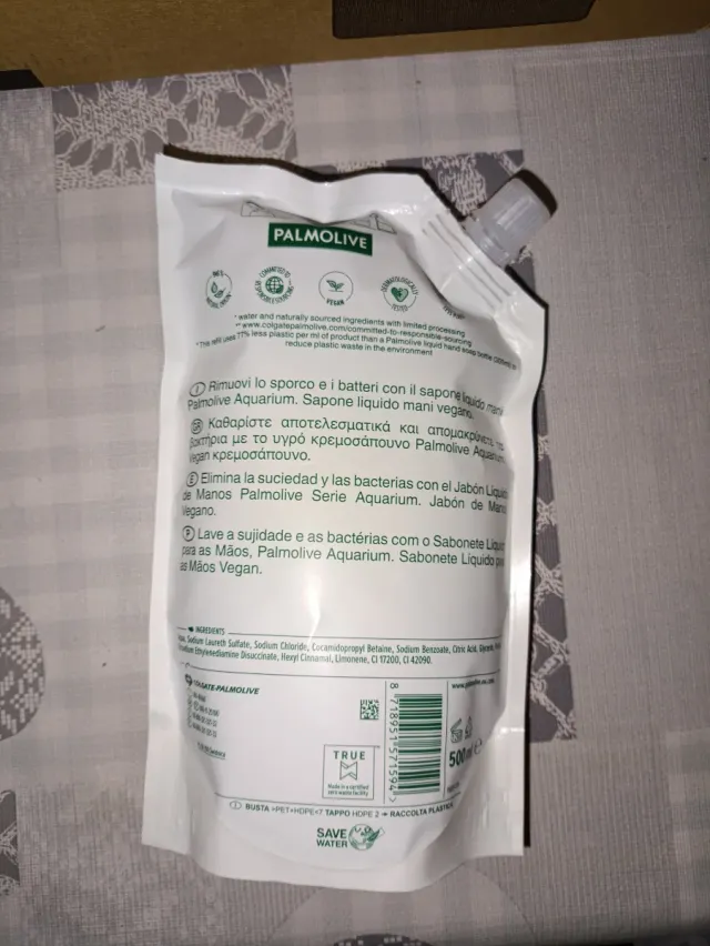 Palmolive Gel de manos vegano Recarga 500ml