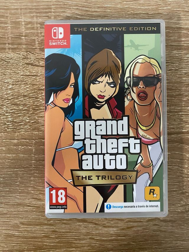 Grand Theft Auto Trilogy Definitive Switch
