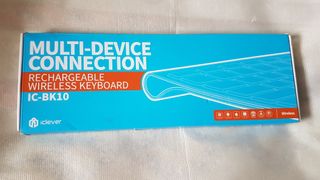 Teclado Inalámbrico IC-BK10 Recargable