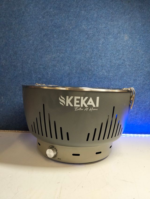 KEKAI Crater Barbacoa de carbón portátil KBC01005 color negro