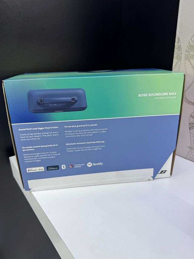 Bose Soundlink Max Altavoz Portátil Azul