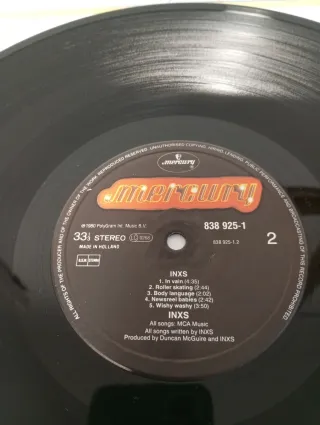 Vinilo INXS INXS LP Original 1980