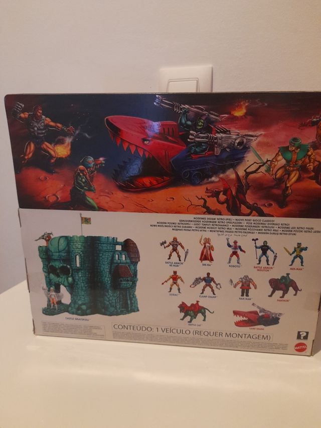 Masters Universo Origins Land Shark