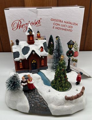 Preziosa Home Villaggio Natalizio con Luci LED