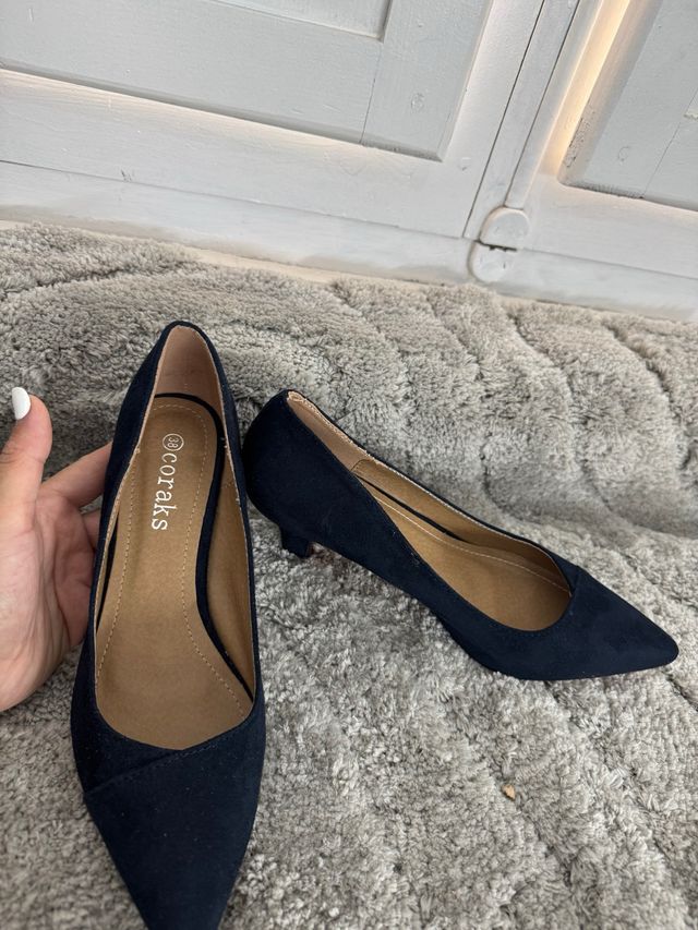 Tacones Coraks Azul Talla 38