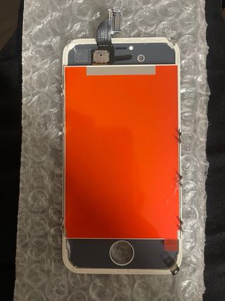 Schermo bianco per iPhone 4s + retro nero