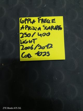 Coppia Frecce Aprilia Scarabeo 250/400 Light 2006 