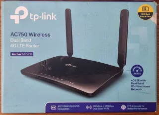 TP-Link AC750 Dual Band 4G LTE Router Archer MR200