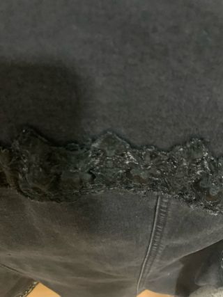 Chaqueta Desigual Negra Mangas Pelo