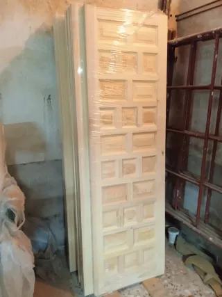 Lote Puertas Castellana Madera