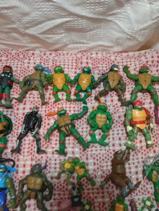 Lote Figuras Tortugas Ninja TMNT