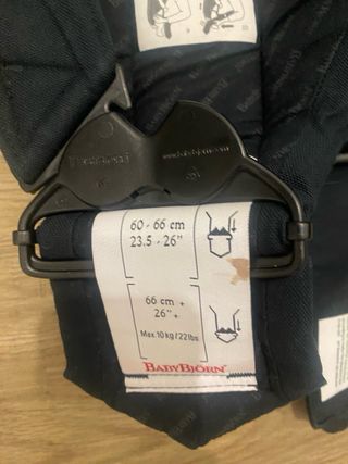 Mochila porta bebé azul marino