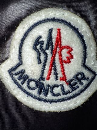 Abrigo Moncler Negro Talla M