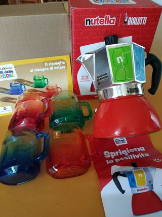 Bialetti Moka+4tazzine Nutella