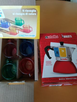 Bialetti Moka+4tazzine Nutella