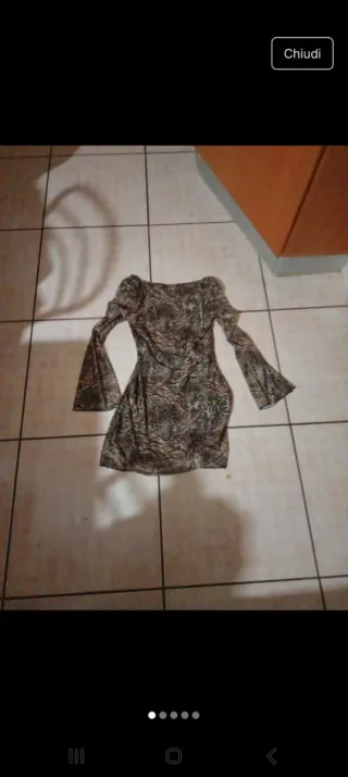 Vestito donna Shein fantasia animalier