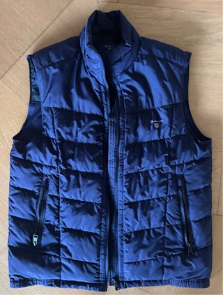 Gilet Gant Uomo Blu Taglia M