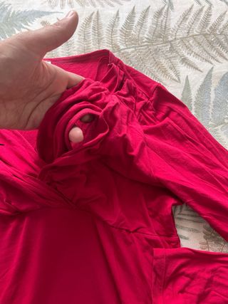 Camiseta lactancia roja