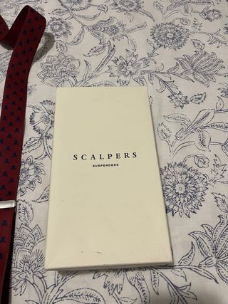 Tirantes Scalpers Rojo