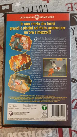 VHS Tom & Jerry Il Film