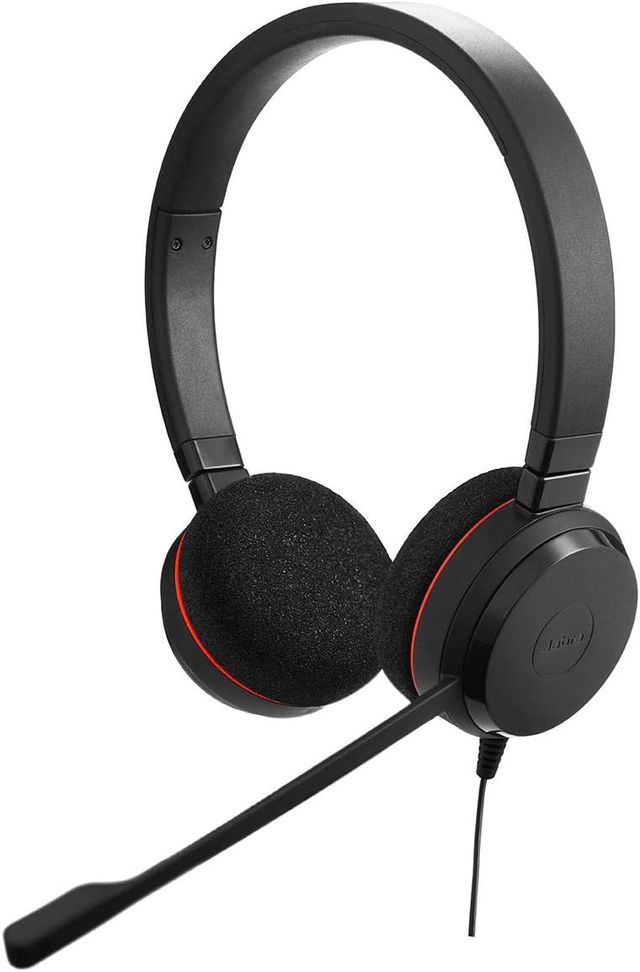 ✨ - Jabra Evolve 20 - Auriculares Estéreo Certific