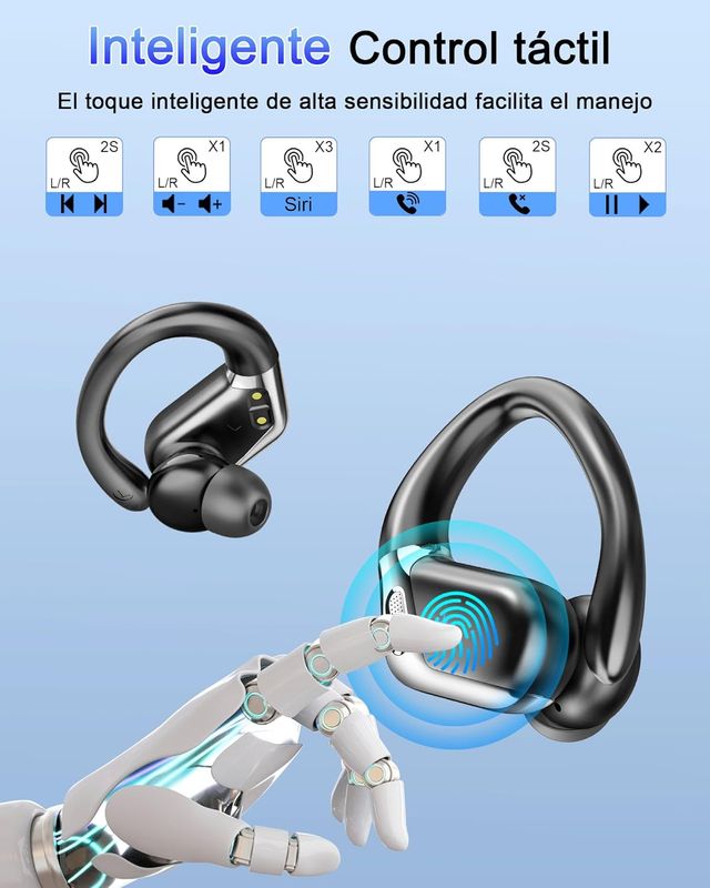 ✨ - Auriculares Inalambricos Bluetooth Deportivos,