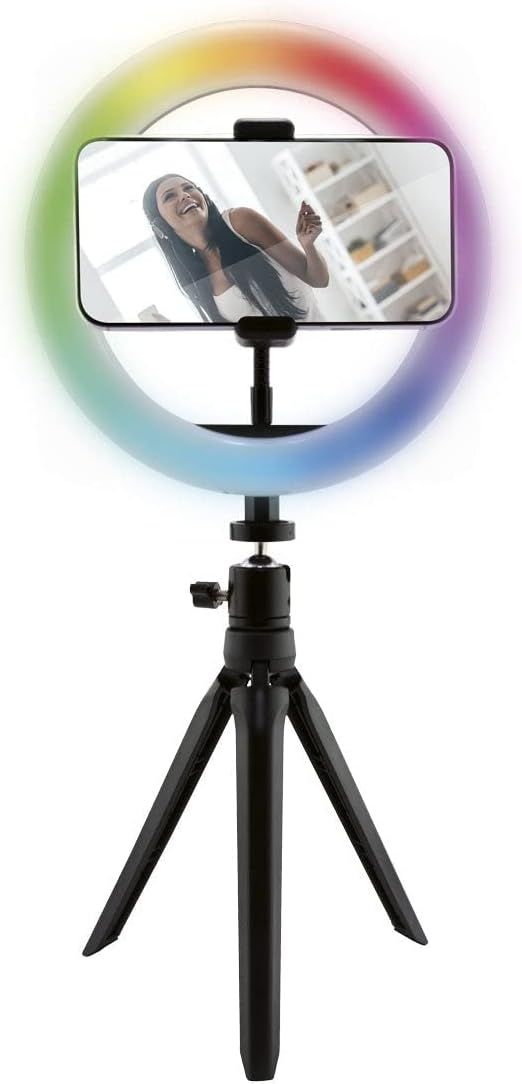 ✨ - KSIX Aro de Luz Trípode sobremesa Regulable.15