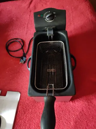 Freidora Eléctrica Acero Inoxidable