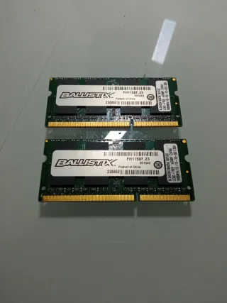 8GB (2 x 4GB) PC3 1866s Crucial