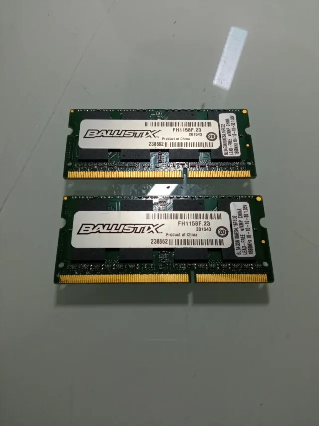 8GB (2 x 4GB) PC3 1866s Crucial