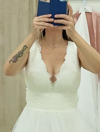 Vestido de Novia Angela Bianca #1100