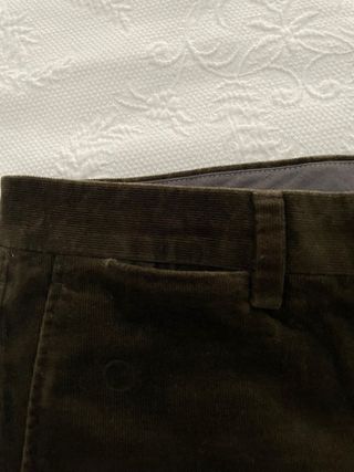 Pantalón chino pana hombre Massimo Dutti 44